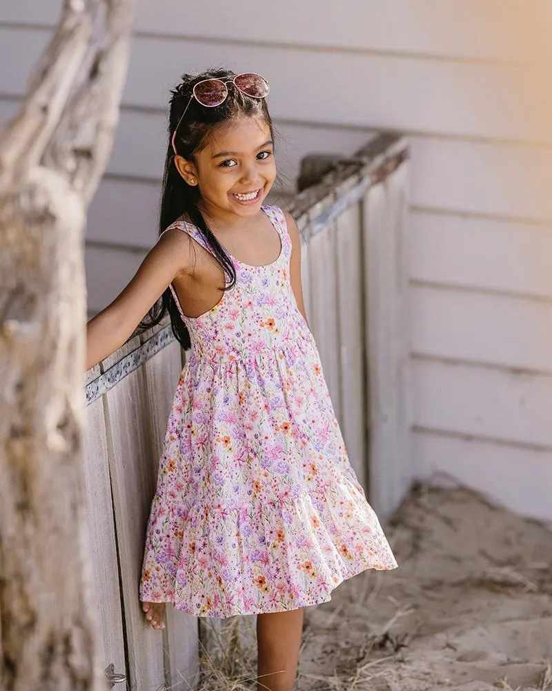 MINIHAHA NADIA PRINT SUNDRESS