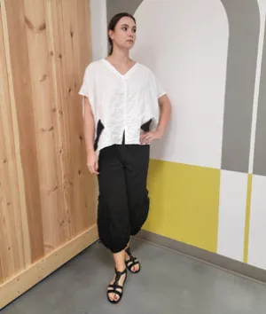 Niche - Laguna - Clove Top - White