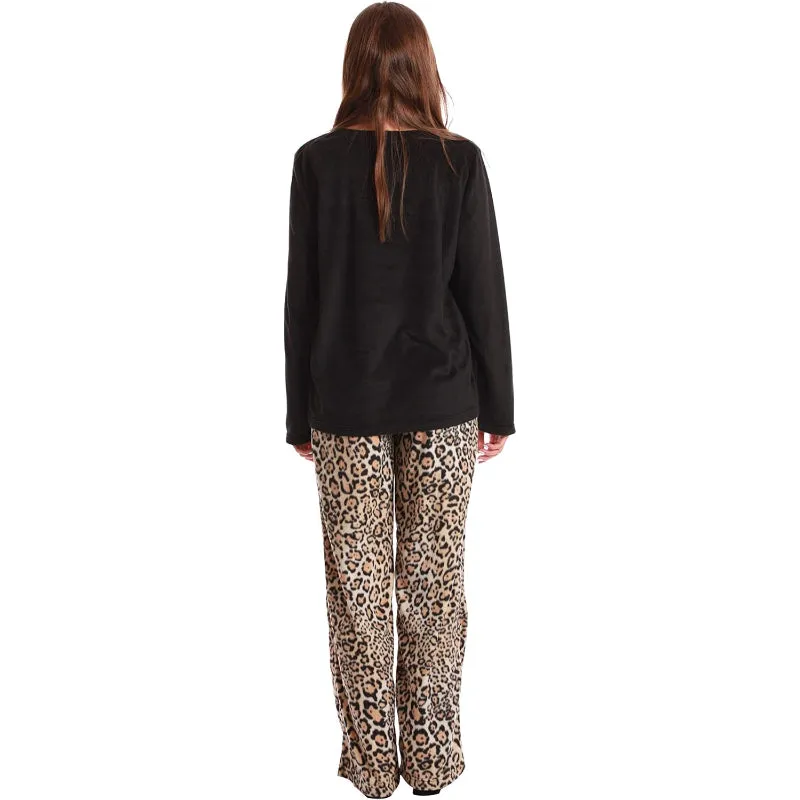 Printed Pajama Set With Coordinated Socks