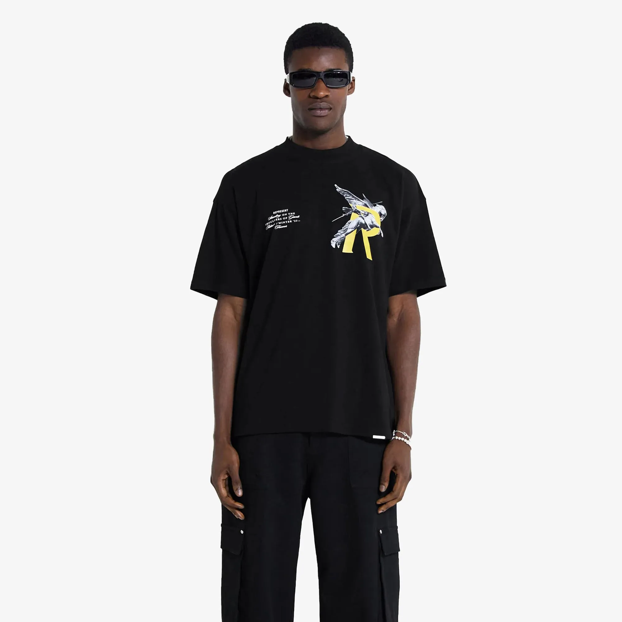 Represent | GIANTS T-SHIRT  { JET BLACK