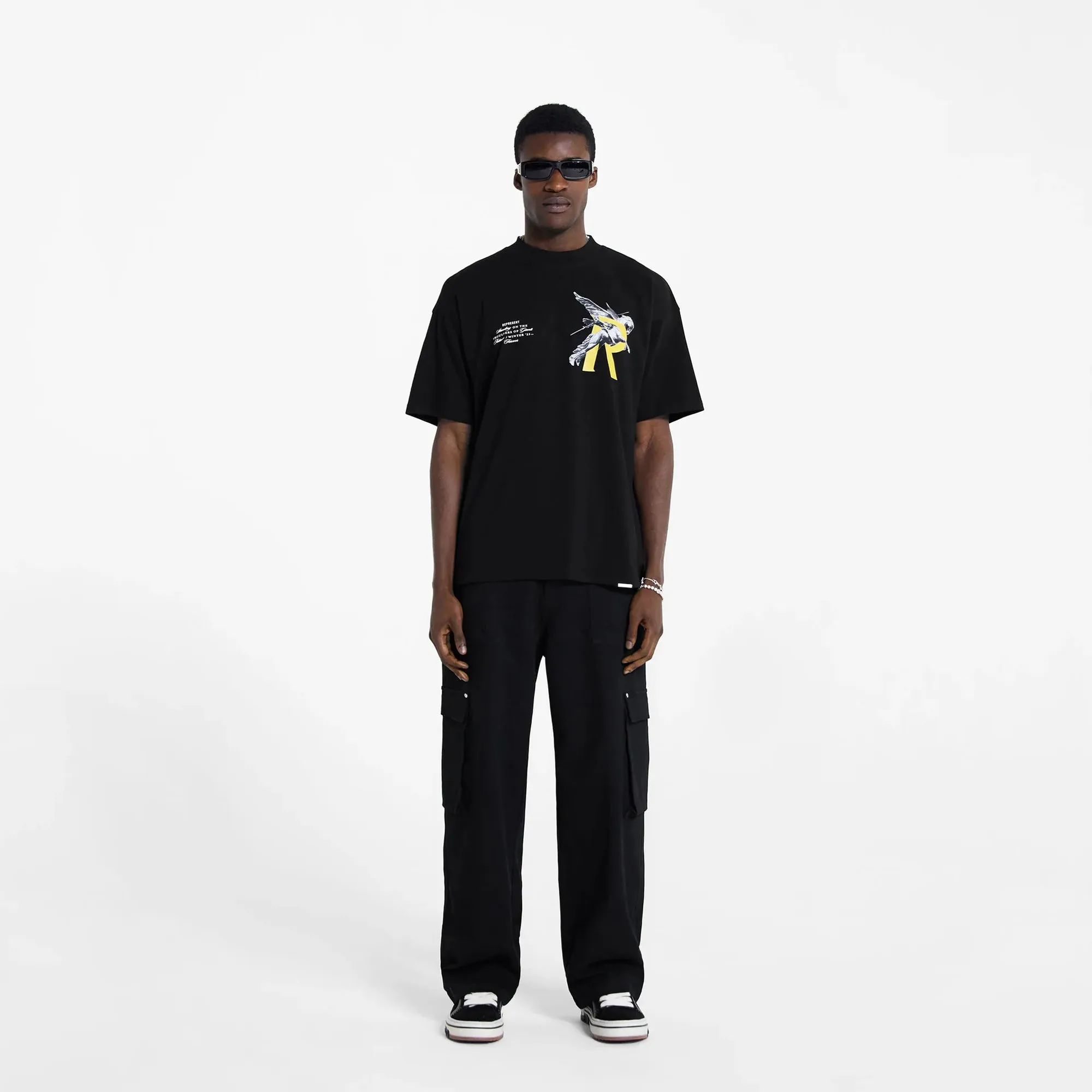 Represent | GIANTS T-SHIRT  { JET BLACK