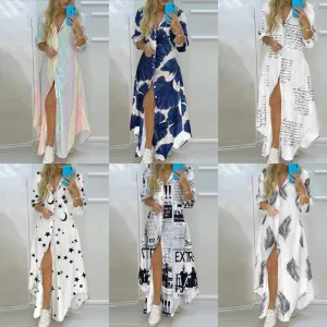 Sexy Spaghetti Strap Woman Dress Summer Floral Print Off Shoulder Sundress Elegant Chiffon A-Line Beach Boho Dresses