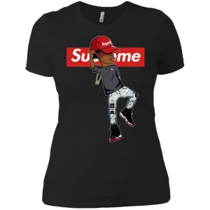 Supreme Marquese Scott T-shirt Women Cotton T-Shirt