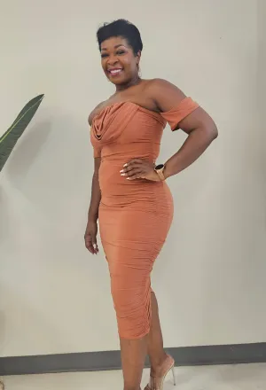 Tanya Ruched Dress
