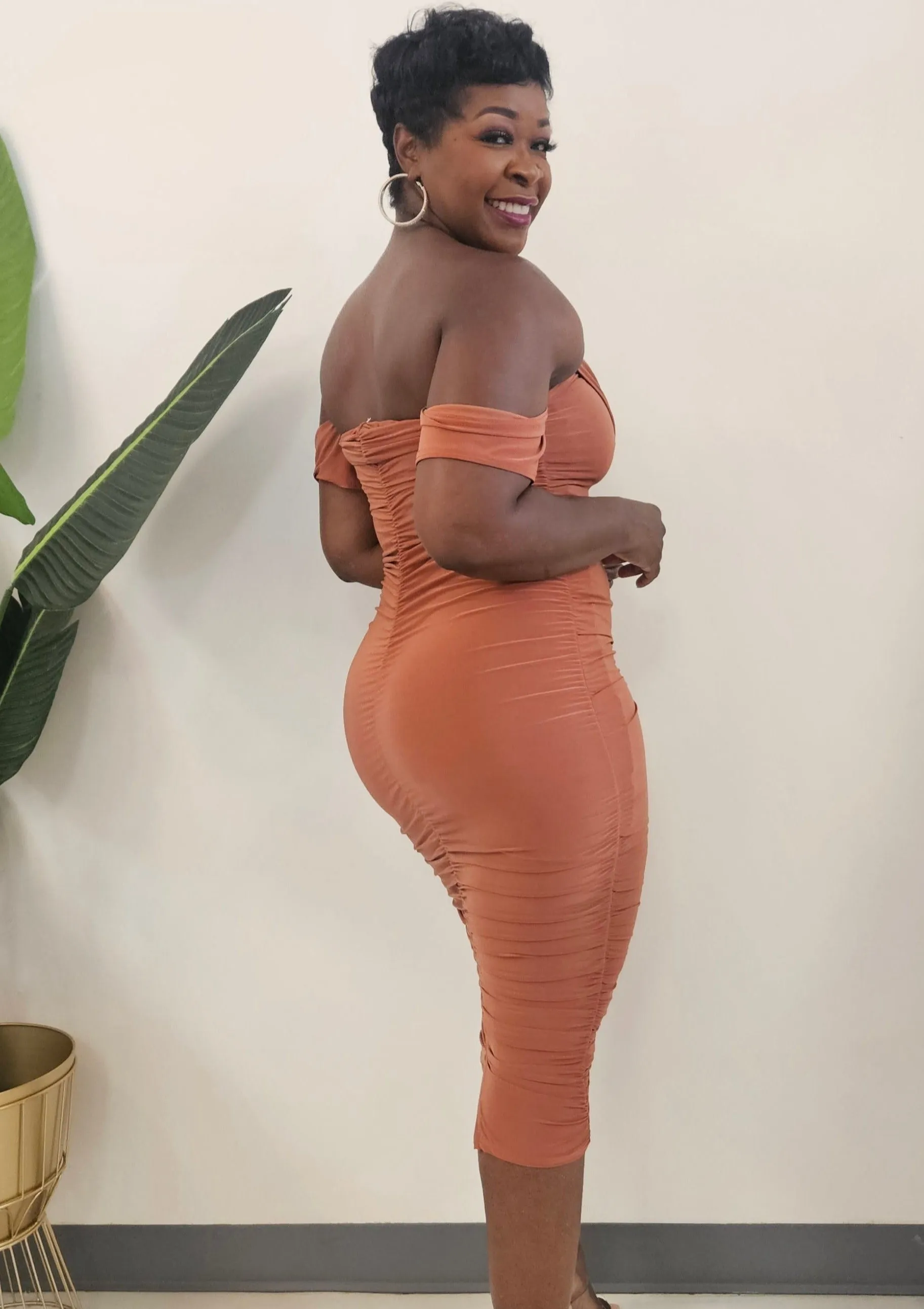 Tanya Ruched Dress