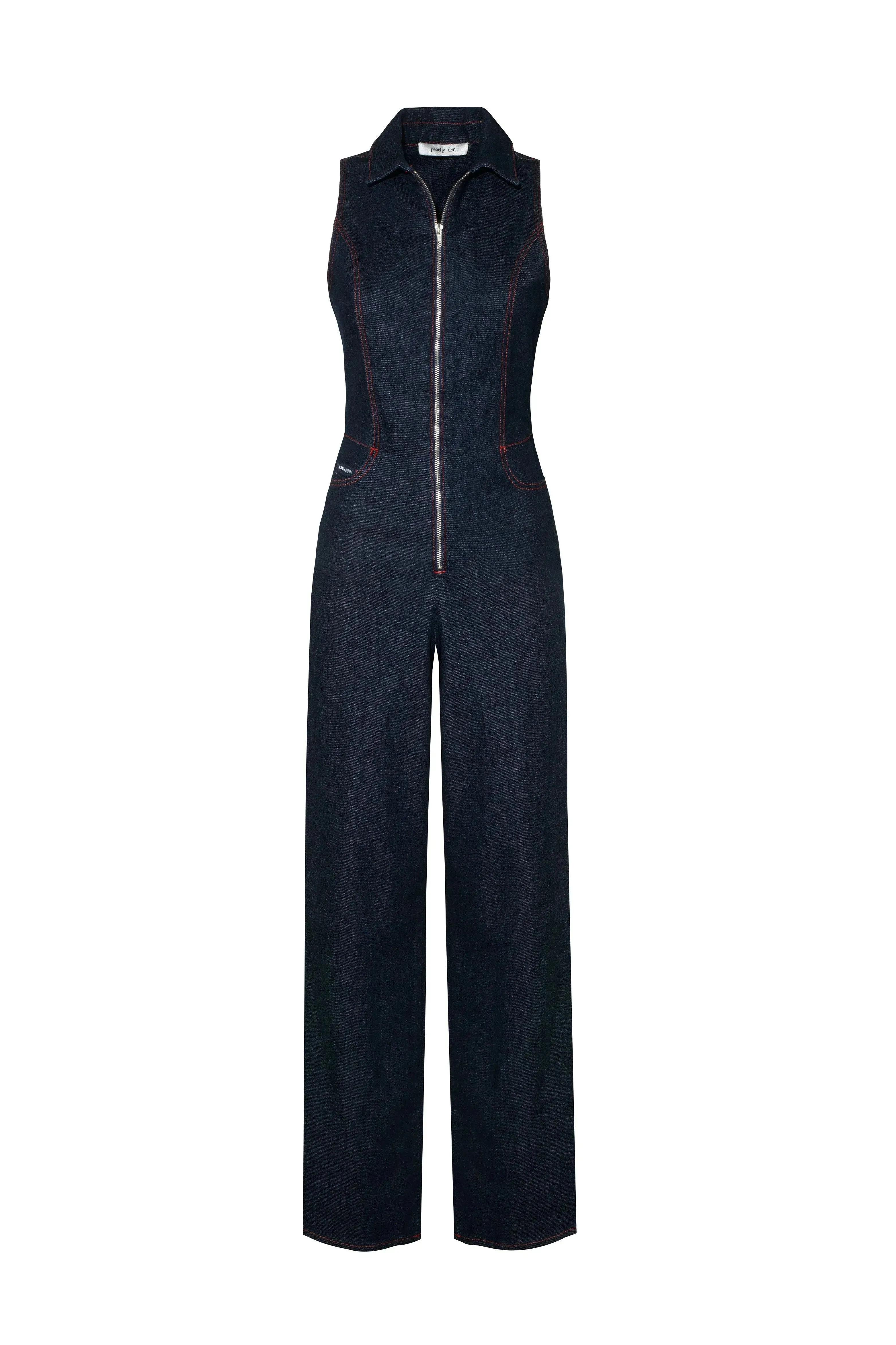 The Barbi Jumpsuit, Indigo