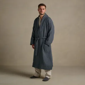 The Dream Cotton Robe - Ink